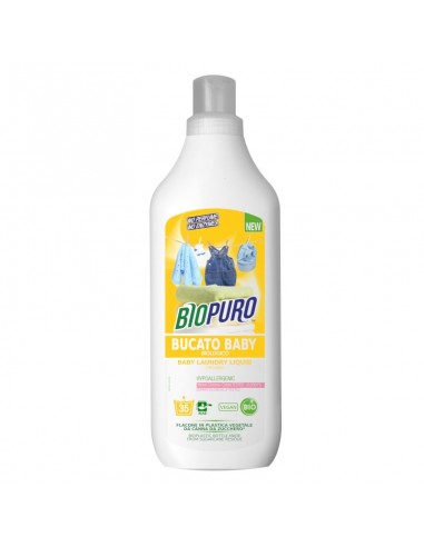 Detergente ecologic rufe bebelusi, 1l - Biopuro