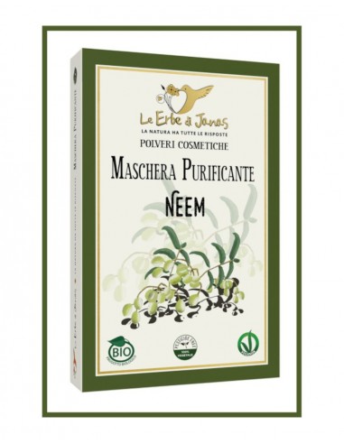 Masca de fata purificatoare cu neem, 100gr – Erbe di Janas