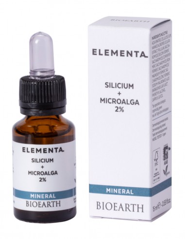 Siliciu si Alge Ser Beauty Booster, 15ml - Elementa Bioearth