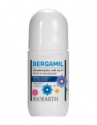 Deodorant Bergamil cu piatra de alaun si uleiuri esentiale Bioearth