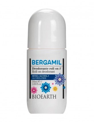 Deodorant Bergamil cu piatra de alaun si uleiuri esentiale Bioearth