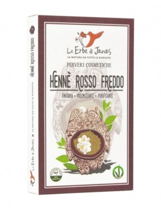 Henna Rosu Rece Le Erbe di Janas 100gr