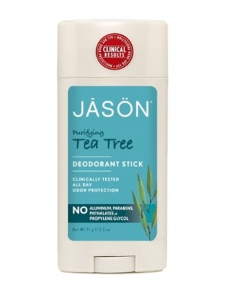 Deodorant natural stick cu arbore de ceai, 71 gr - Jason