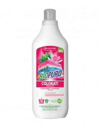 Detergent ecologic rufe colorate, 1l - Biopuro