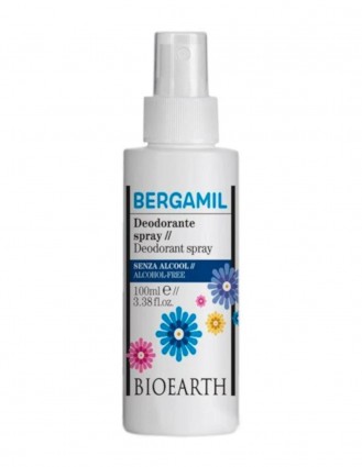 Deodorant spray cu piatra de alaun Bergamil, 100ml - Bioearth