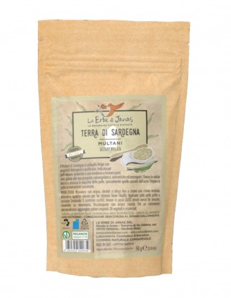 Argila Multani Mitti, 50gr - Le Erbe di Janas