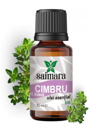 Ulei de Cimbru ct linalool, 10ml - Saimara