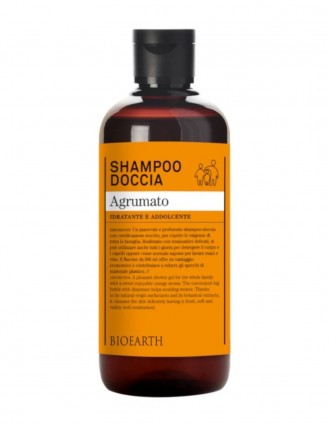 Sampon & gel de dus cu aroma de citrice, 500ml - Bioearth