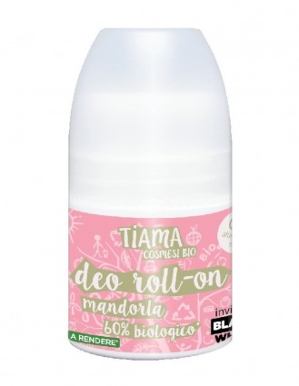 Deodorant bio roll-on migdale, 50ml - Tiama