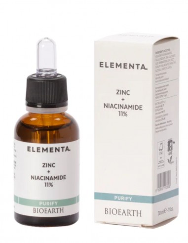 Ser de fata cu Niacinamida si Zinc, 30ml – Elementa Bioearth