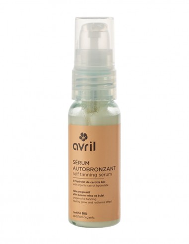 Ser pentru fata autobronzant, 30ml - Avril