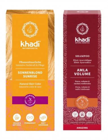 Set ayurvedic ingrijire par Khadi