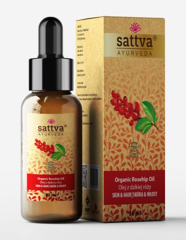 Ulei de macese organic, 50ml – Sattva Ayurveda